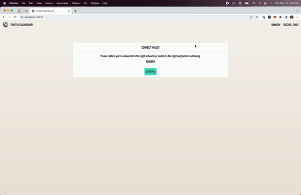 GIF of using dashboards