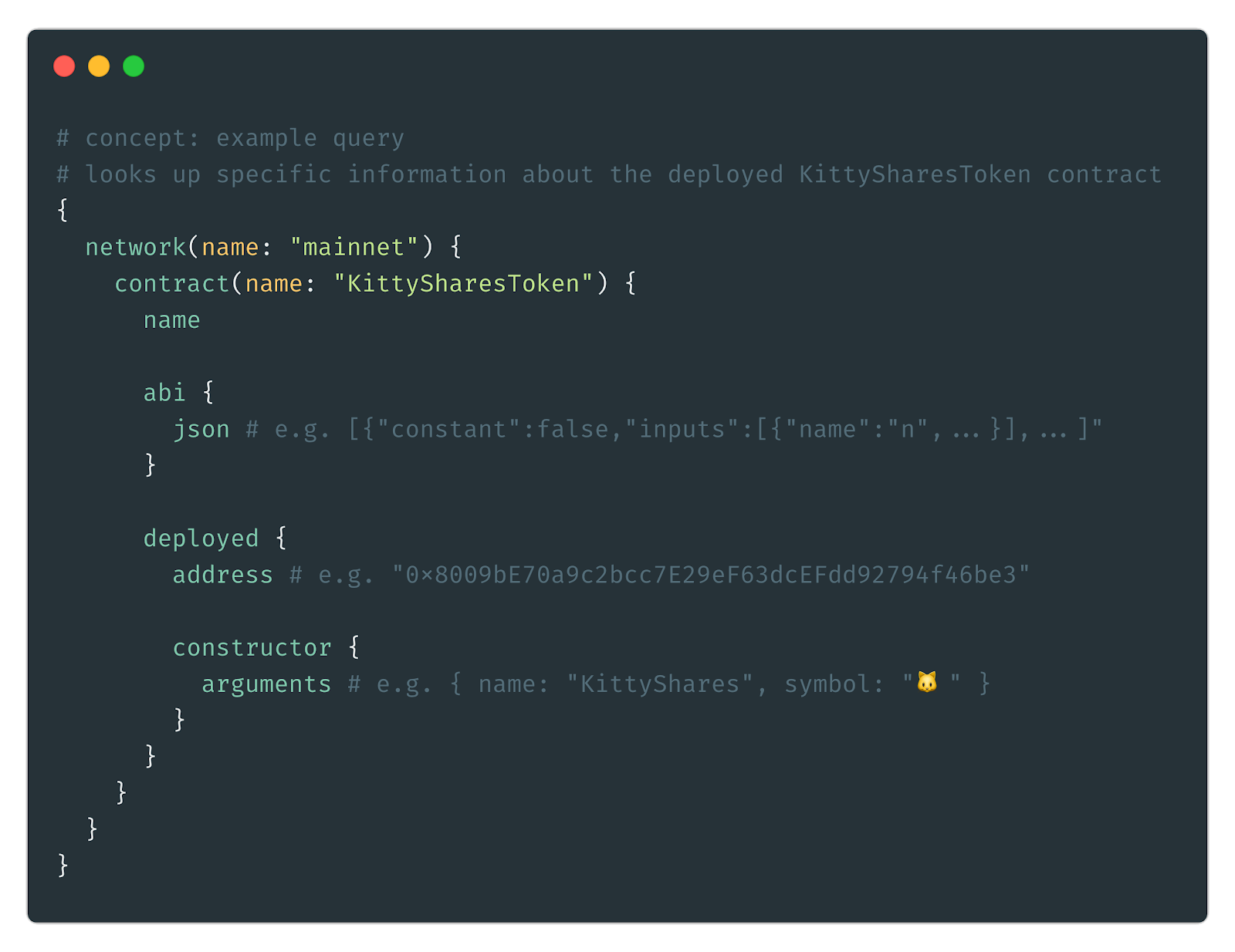 Example of Truffle DB